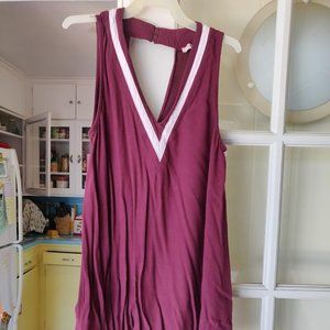 Sleeveless mini-dress
